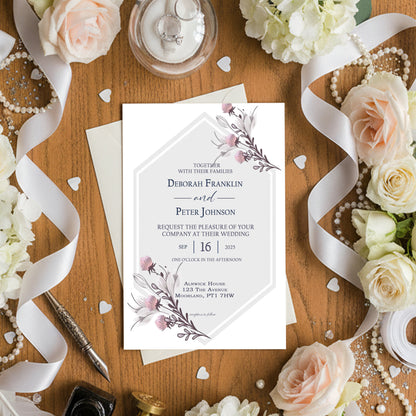 Hazel Wedding Invitation