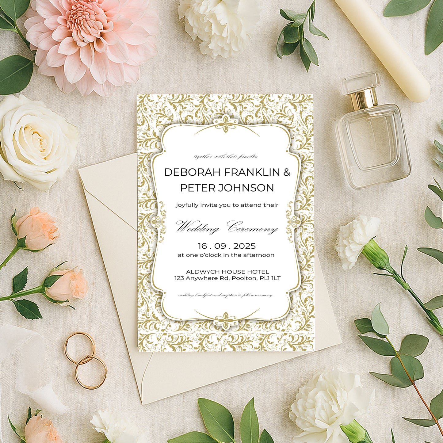 Anna Wedding Invitation