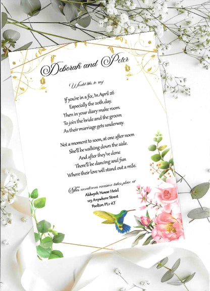Alyssa Wedding Invitation