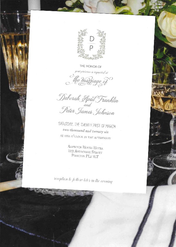 Amira Wedding Invitation