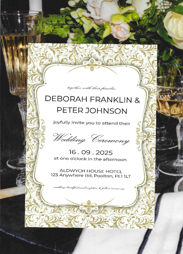 Anna Wedding Invitation