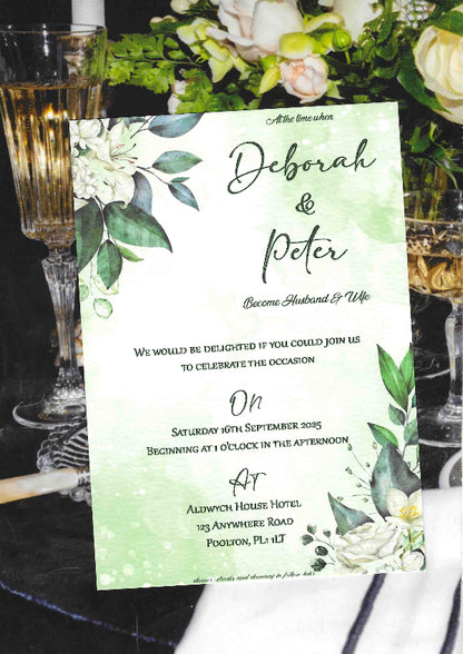Bella Wedding Invitation