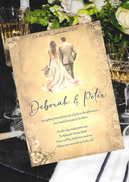 Bethany Wedding Invitation