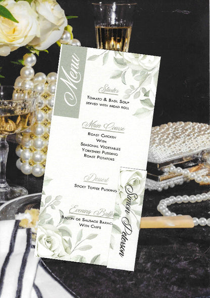 Floral Collection 3 - Menu