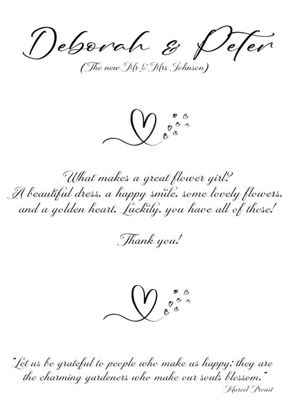 Rachel Collection Thank You Cards