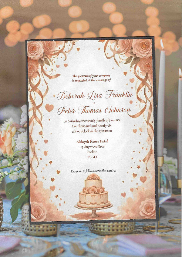 Anastasia Pocket Invitation