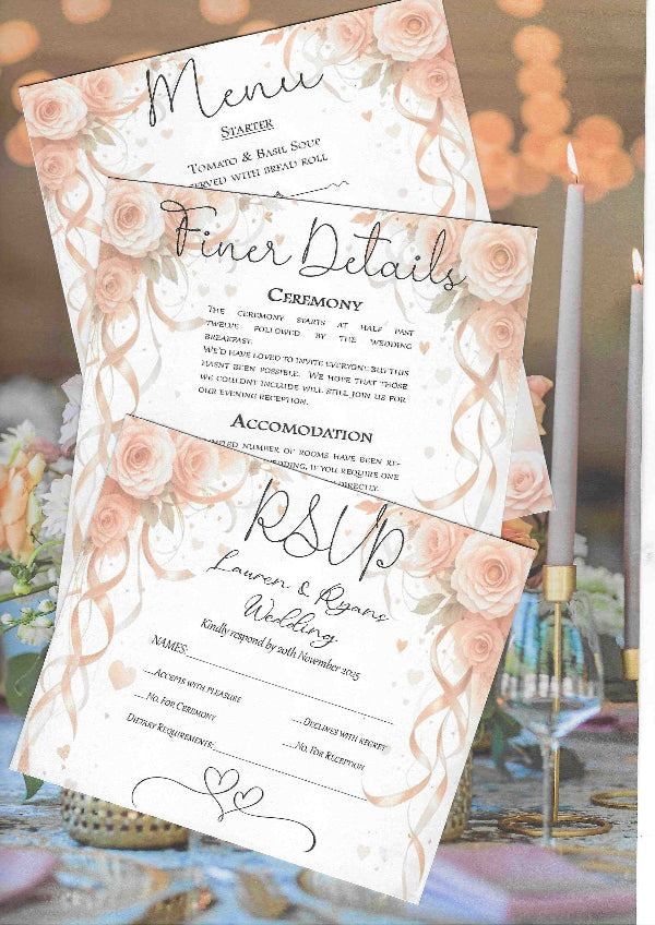 Anastasia Pocket Invitation