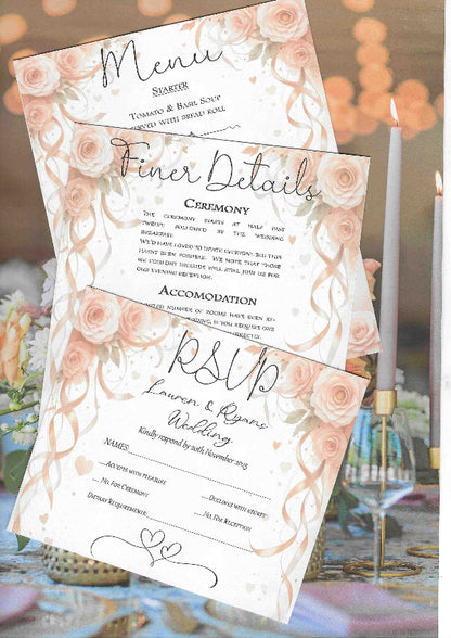 Anastasia Pocket Invitation